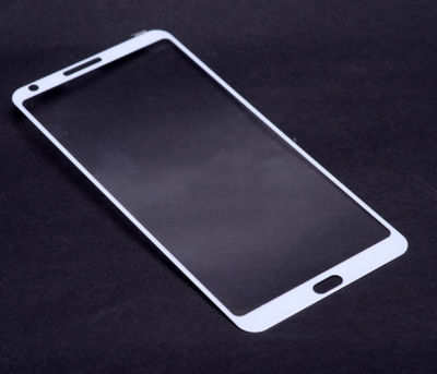 LG G6 Zore Ekranı Tam Kaplayan Düz Cam Koruyucu - 4