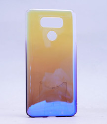 LG G6 Kılıf Zore Renkli Transparan Kapak - 1