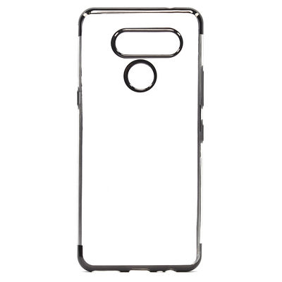 LG K50S Case Zore Dört Köşeli Lazer Silicon Cover - 5