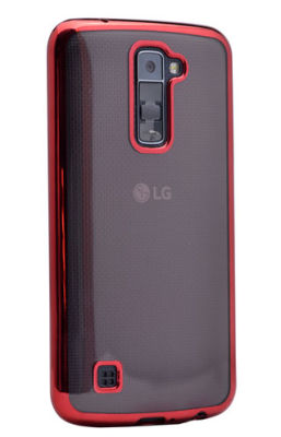 LG K10 Kılıf Zore Lazer Kaplama Silikon - 1