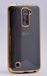 LG K10 Kılıf Zore Lazer Kaplama Silikon - 5