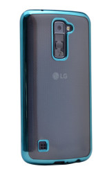 LG K10 Kılıf Zore Lazer Kaplama Silikon - 8