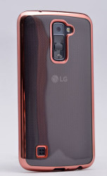 LG K10 Kılıf Zore Lazer Kaplama Silikon - 9