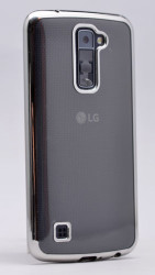 LG K10 Kılıf Zore Lazer Kaplama Silikon - 10