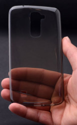 LG K10 Kılıf Zore Ultra İnce Silikon Kapak 0.2 mm - 1