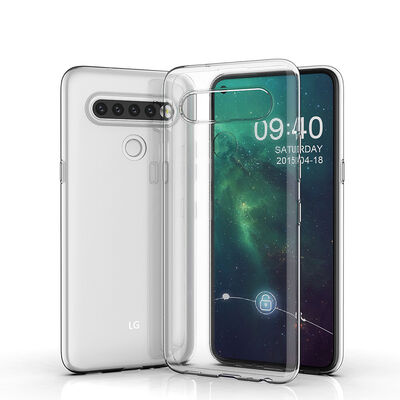 LG K61 Case Zore Süper Silikon Cover - 6