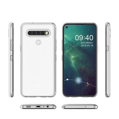 LG K61 Case Zore Süper Silikon Cover - 1