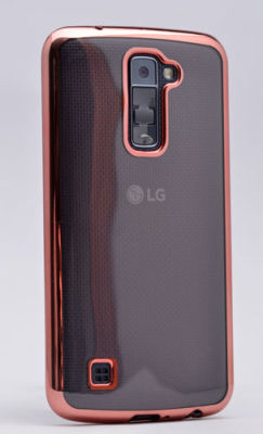 LG K8 Kılıf Zore Lazer Kaplama Silikon - 9