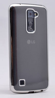 LG K8 Kılıf Zore Lazer Kaplama Silikon - 10
