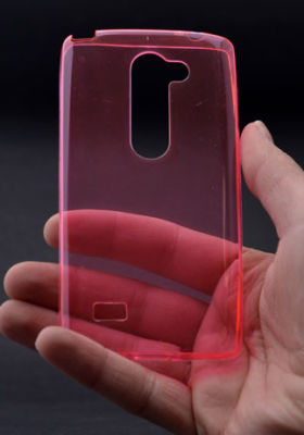 LG Leon Kılıf Zore Ultra İnce Silikon Kapak 0.2 mm - 4