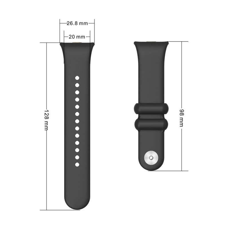 Mi Band 8 Pro Zore KRD-109 Silicone Band - 43