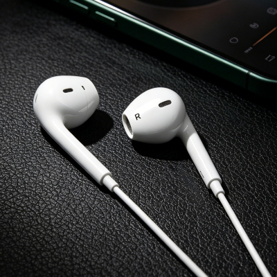 Micflip J01 3.5mm In-Ear Headphones with 3D Stereo Sound - 3