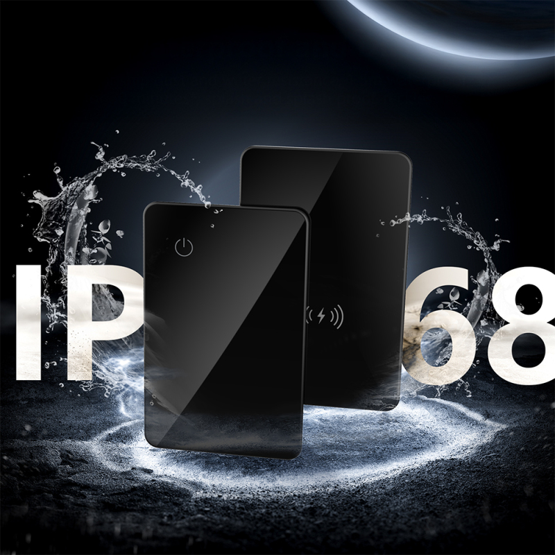 Micflip P045 Waterproof Smart Tracking Card with Wireless Charging for iOS and Android Devices - 4