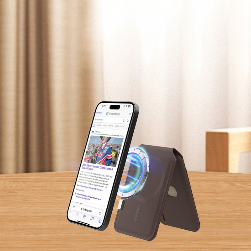 Micflip P17 iOS Cihazlara Özel Magnetik Standlı Kartlık - 6