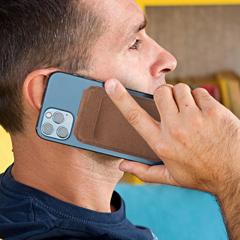 Micflip P17 iOS Cihazlara Özel Magnetik Standlı Kartlık - 8