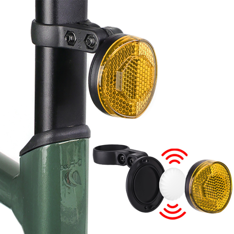 Micflip P20 Akıllı Takip Cihazı Saklama Bölmeli Bisiklet Reflektörü - 2