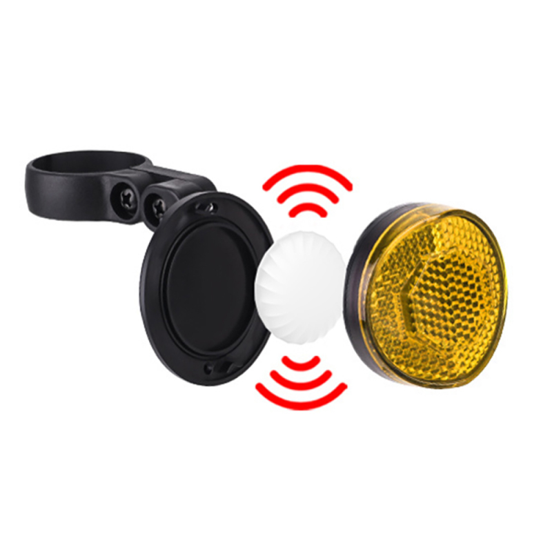 Micflip P20 Akıllı Takip Cihazı Saklama Bölmeli Bisiklet Reflektörü - 4