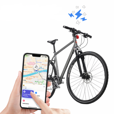 Micflip P20 Akıllı Takip Cihazı Saklama Bölmeli Bisiklet Reflektörü - 6