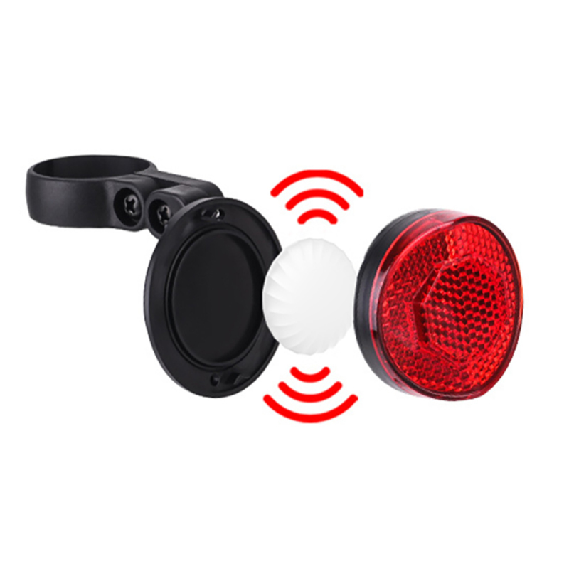 Micflip P20 Akıllı Takip Cihazı Saklama Bölmeli Bisiklet Reflektörü - 3