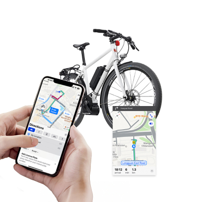 Micflip P20 Smart Tracking Device Bicycle Reflector with Storage Compartment - 10