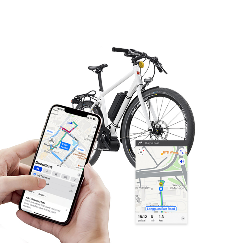 Micflip P20 Waterproof Bicycle Reflector with Smart Tracking Device - 8