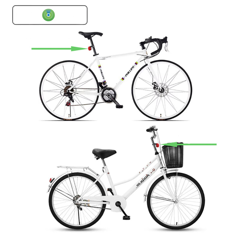 Micflip P20 Waterproof Bicycle Reflector with Smart Tracking Device - 9