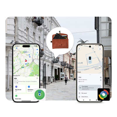 Micflip P28 Waterproof Smart Tracking Card with Wireless Charging for iOS and Android Devices - 6