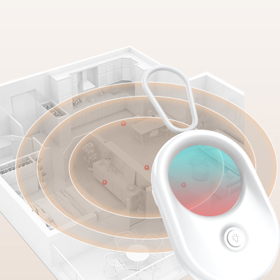 Micflip S05 iOS Cihazlar İçin Find My Özellikli Gizli Kamera Dedektörü ve Alarm Cihazı - 2