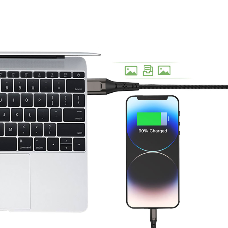 Micflip Type-C to Lightning Data ve Şarj Kablosu - 4