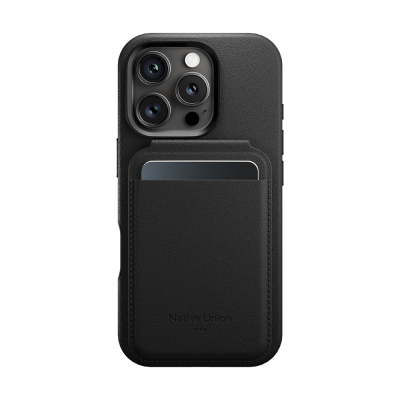 Native Union Active Series M-Safe Compatible Standed Leather-Look 4-Slot Card Holder - 4