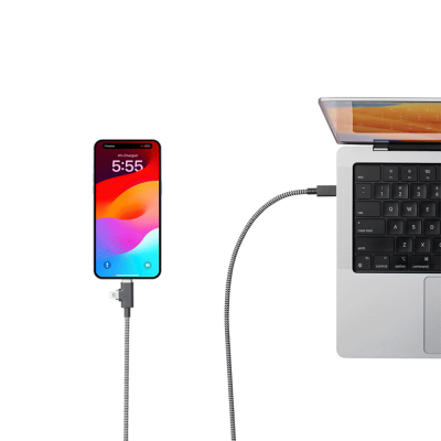 Native Union Belt Series Duo Pro Type-C to Type-C - Lightning Charging Cable 240W 2.4M - 9