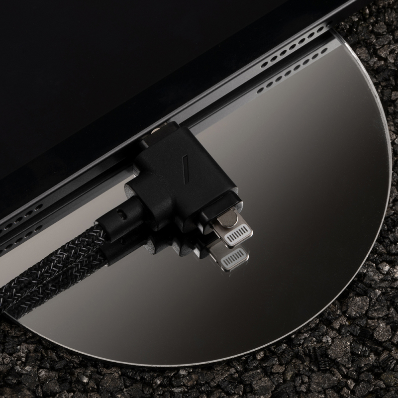 Native Union Belt Series Duo Type-C to Type-C - Lightning Charging Cable 60W 1.5M - 6