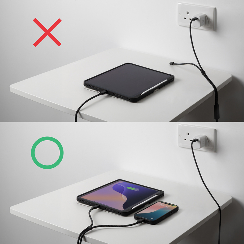 Native Union Belt Series PD 2-in-1 Type-C to Type-C Fast Charging and Data Cable 140W 2M - 11