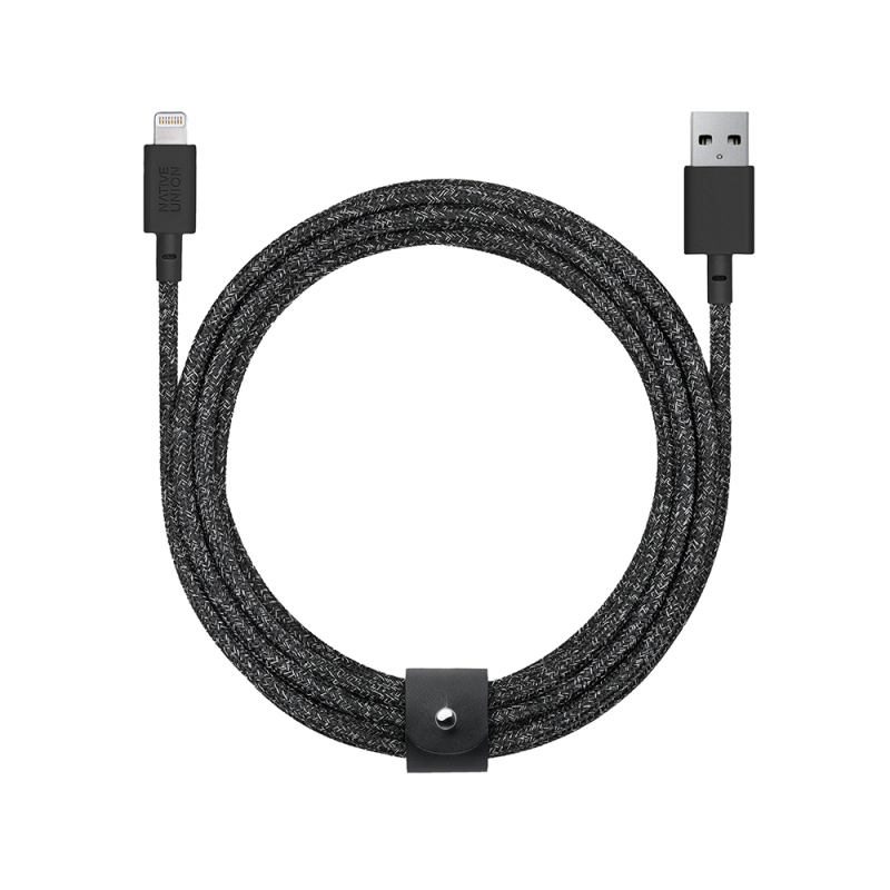 Native Union Belt Series USB-A to Lightning Charging Cable 3M - 1