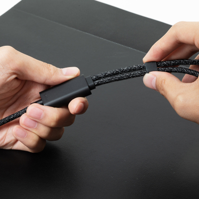 Native Union Belt Serisi PD 2in1 Type-C To Type-C Hızlı Şarj Özellikli Şarj ve Data Kablosu 140W 2M - 3