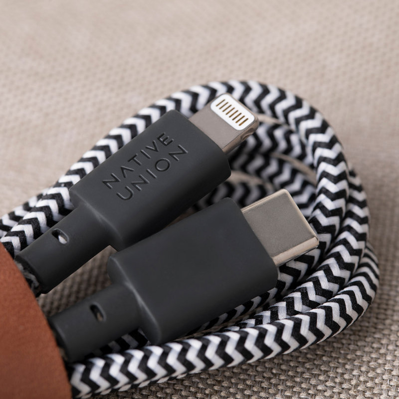 Native Union Belt Serisi Type-C to Lightning Şarj Kablosu 1.2M - 3