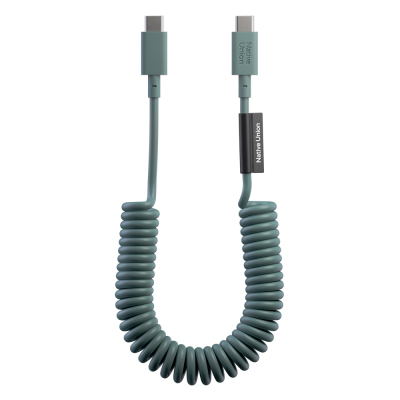 Native Union POP Series Type-C to Type-C Spiral Charging Cable 60W 1.2M - 1