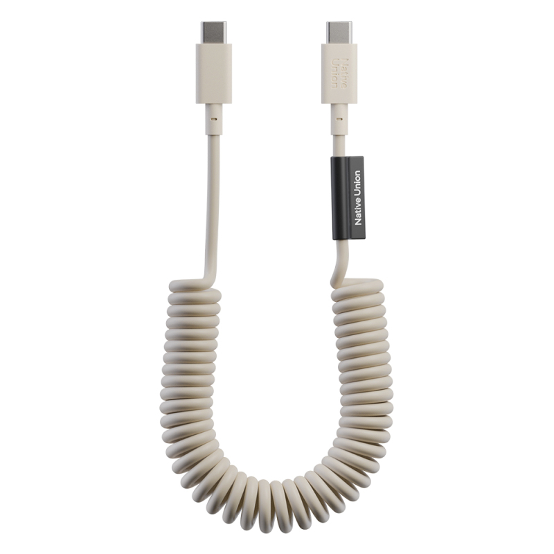 Native Union POP Series Type-C to Type-C Spiral Charging Cable 60W 1.2M - 6