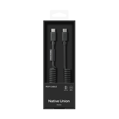 Native Union POP Series Type-C to Type-C Spiral Charging Cable 60W 1.2M - 15