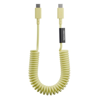 Native Union POP Series Type-C to Type-C Spiral Charging Cable 60W 1.2M - 4