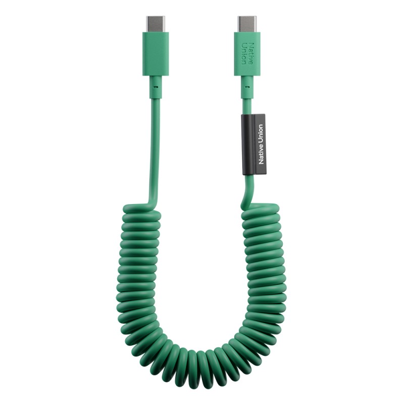 Native Union POP Series Type-C to Type-C Spiral Charging Cable 60W 1.2M - 5