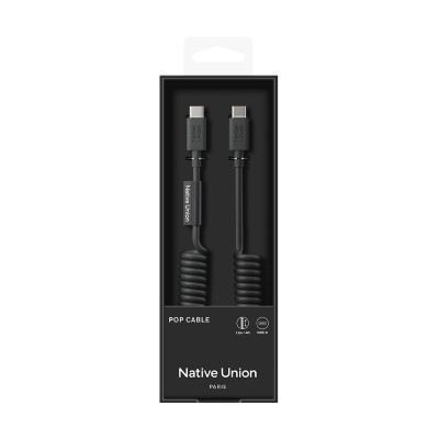 Native Union POP Series Type-C to Type-C Spiral Charging Cable 60W 1.2M - 17