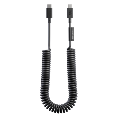 Native Union POP Series Type-C to Type-C Spiral Charging Cable 60W 2.4M - 3