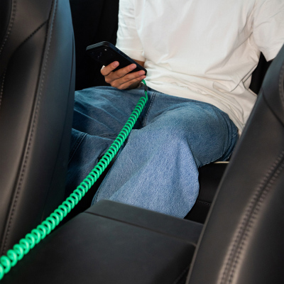 Native Union POP Series Type-C to Type-C Spiral Charging Cable 60W 2.4M - 8