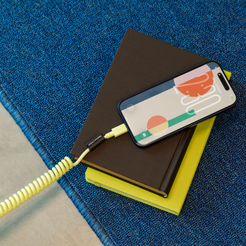 Native Union POP Series Type-C to Type-C Spiral Charging Cable 60W 2.4M - 11