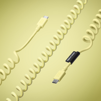 Native Union POP Series Type-C to Type-C Spiral Charging Cable 60W 2.4M - 13