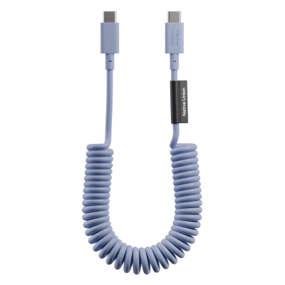 Native Union POP Serisi Type-C to Type-C Spiralli Şarj Kablosu 60W 1.2M - 7