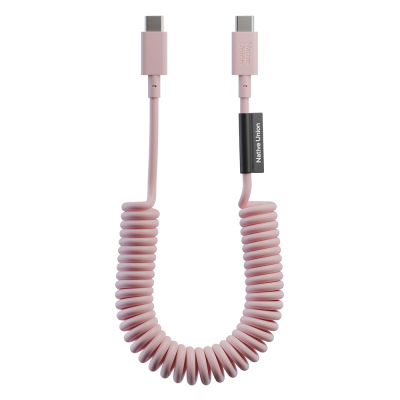 Native Union POP Serisi Type-C to Type-C Spiralli Şarj Kablosu 60W 1.2M - 8