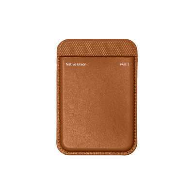 Native Union RE Classic Series M-Safe Compatible Leather Design Card Holder with Stand - 1