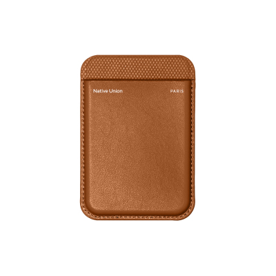 Native Union RE Classic Serisi M-Safe Uyumlu Standlı Deri Tasarımlı Kartlık - 3